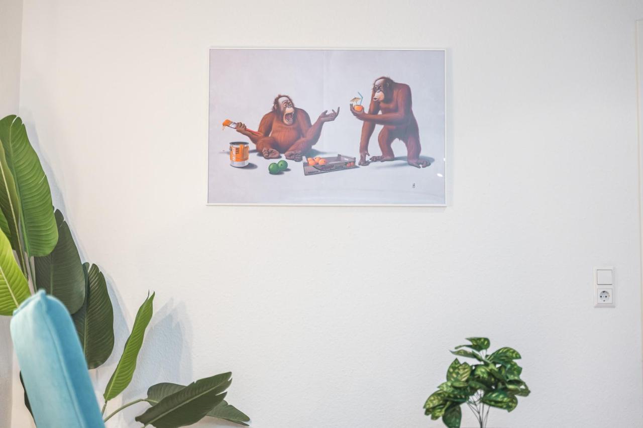 Das Crazy Monkey Loft Mit 100Qm & Summerlounge Leilighet Stuttgart Eksteriør bilde